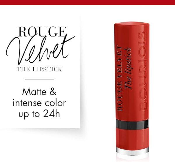 Bourjois Rouge Velvet The Lipstick 21 Grande Roux 2.4 g - Image 2