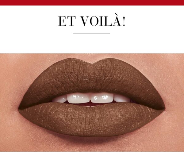 Bourjois Rouge Velvet The Lipstick # 25-Maca Brown - Image 3