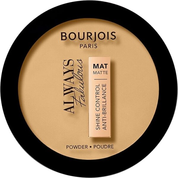 Bourjois Always Fabulous Matte Pressed Powder, 310 Beige, 10 Grams