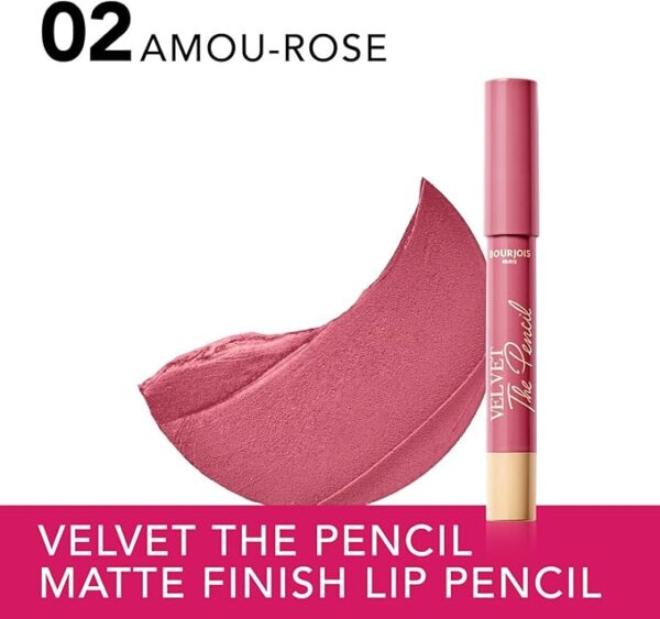 Bourjois Velvet The Pencil 2 Amou Rose, 3g,