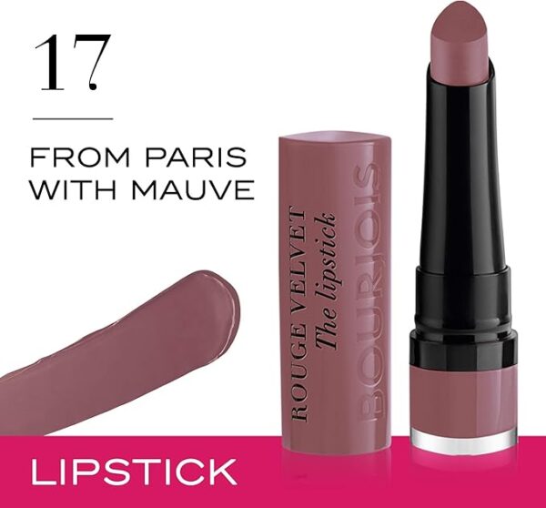 Bourjois ROUGE VELVET THE LIPSTICK #17-from paris with mauve.