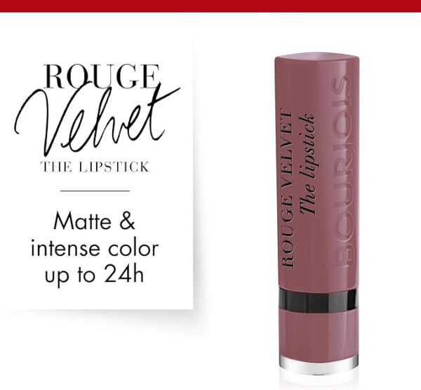 Bourjois ROUGE VELVET THE LIPSTICK #17-from paris with mauve. - Image 2