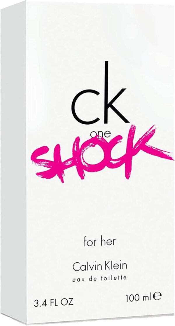 Calvin Klein Ck One Shock for Women - Eau de Toilette, 100 ML. - Image 2