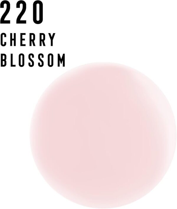 Max Factor Miracle Pure Nail Colour - Cherry Blossom 220 ,12ML. - Image 4