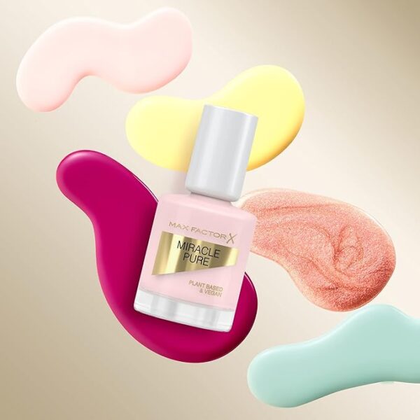 Max Factor Miracle Pure Nail Colour - Cherry Blossom 220 ,12ML. - Image 2