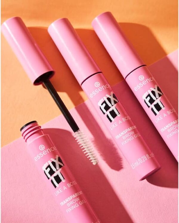 Essence FIX IT LIKE A BOSS TRANSPARENT BROW FIXING GEL - Image 2