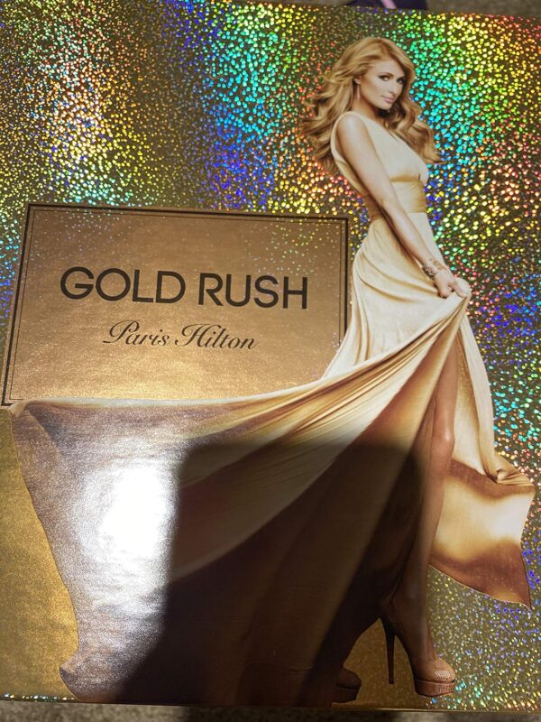 Paris Hilton Gold Rush 4 Piece Gift Set with 3.4 Oz by Paris Hilton NEW Women - Image 2