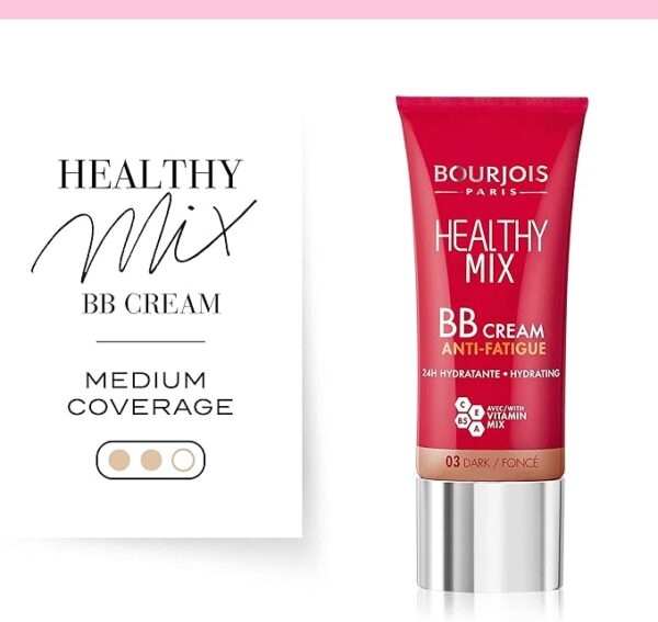 Bourjois Healthy Mix Anti-Fatigue Bb Cream 03 Dark , 30 ML. - Image 5