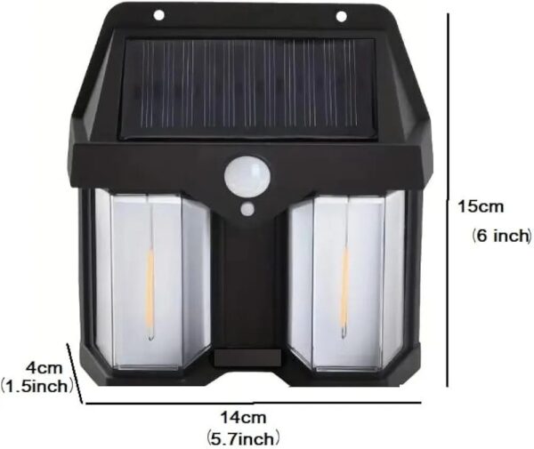 Solar Light Set  (Wall Mounted Pack of 2) - Image 4