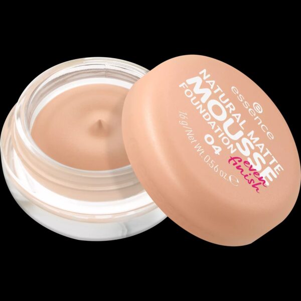 essence NATURAL MATTE MOUSSE FOUNDATION 04.