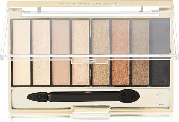 Max Factor Masterpiece Nude Palette, Contouring Eye Shadows, 02 Golden Nudes, 6.5 g.