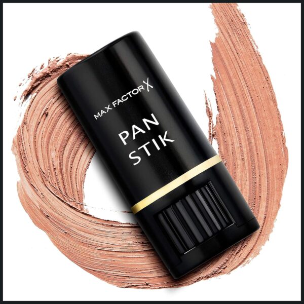 Max Factor Pan Stik Foundation Stick, 14 Cool Copper, 9 Grms - Image 3