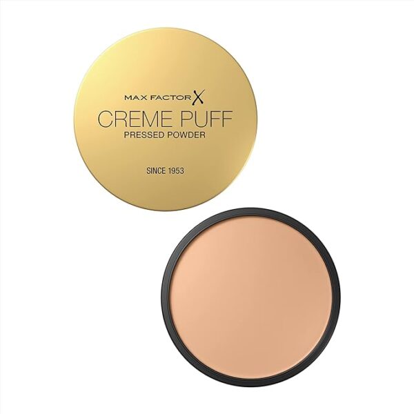 Max Factor Creme Puff Pressed Compact Powder, 050 Natural, 14 grm. - Image 6