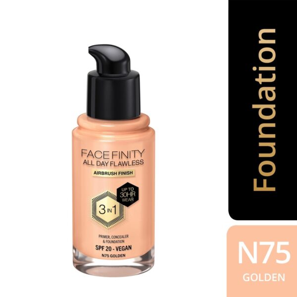 Max Factor - Facefinity All Day Flawless Foundation - N75 GOLDEN
