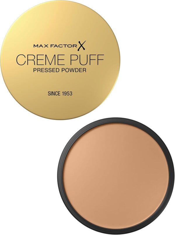 Max Factor Creme Puff Pressed Compact Powder, 41 Medium Beige, 14grm - Image 5