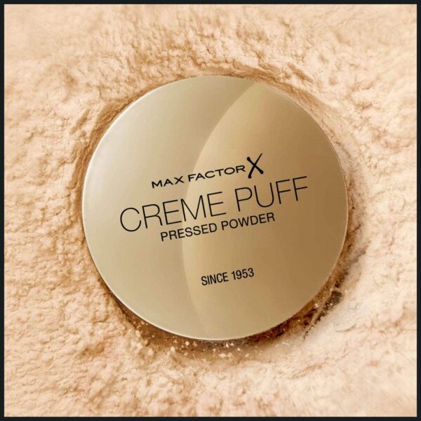Max Factor Creme Puff Pressed Compact Powder, 05 Translucent, 21 g - Image 2
