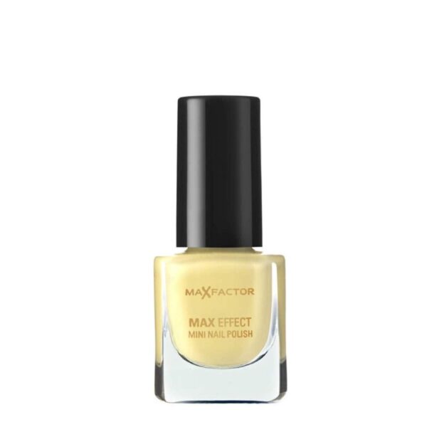 Max Factor Max Effect Mini Nail Polish, 29 Mellow Yellow 29 ML