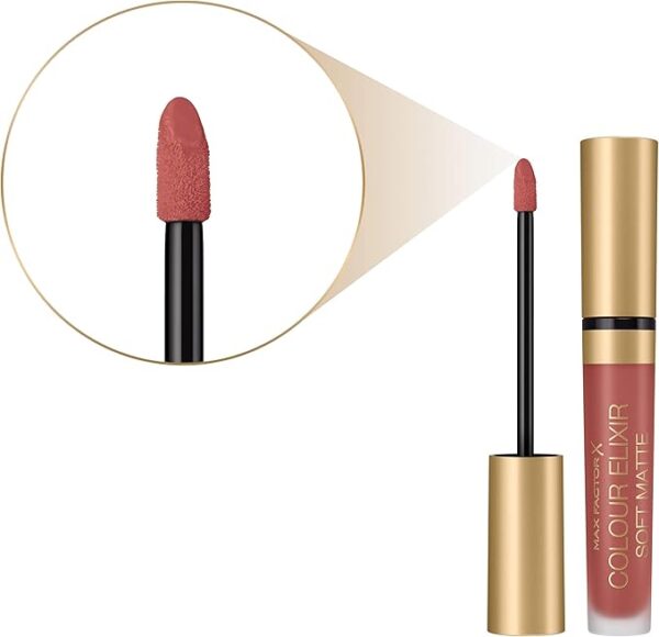 Max Factor Colour Elixir Soft Matte - 010 Muted Russet, 4 ML. - Image 2