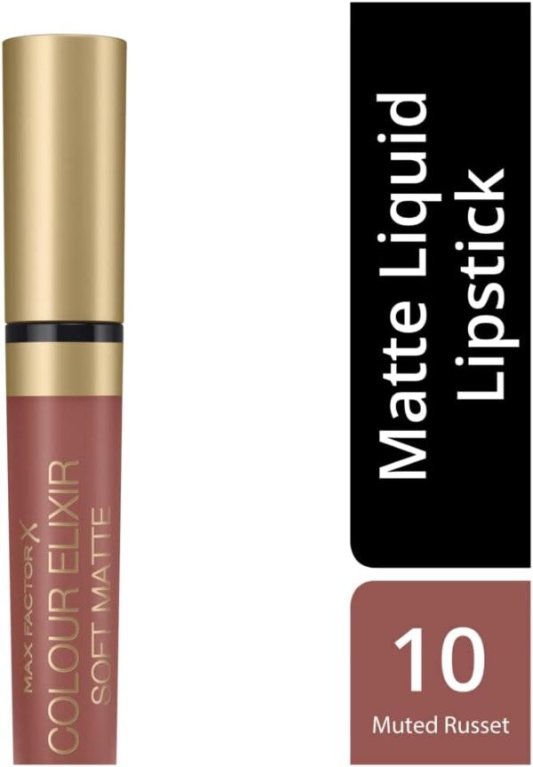 Max Factor Colour Elixir Soft Matte - 010 Muted Russet, 4 ML.