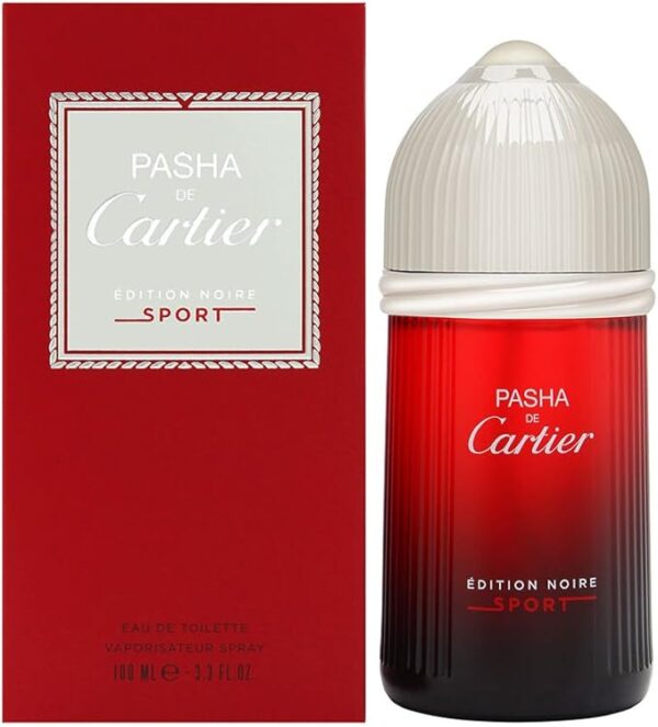 Cartier Pasha De Cartier Edition Noire Sport - perfume for men, 100 ml - EDT Spray