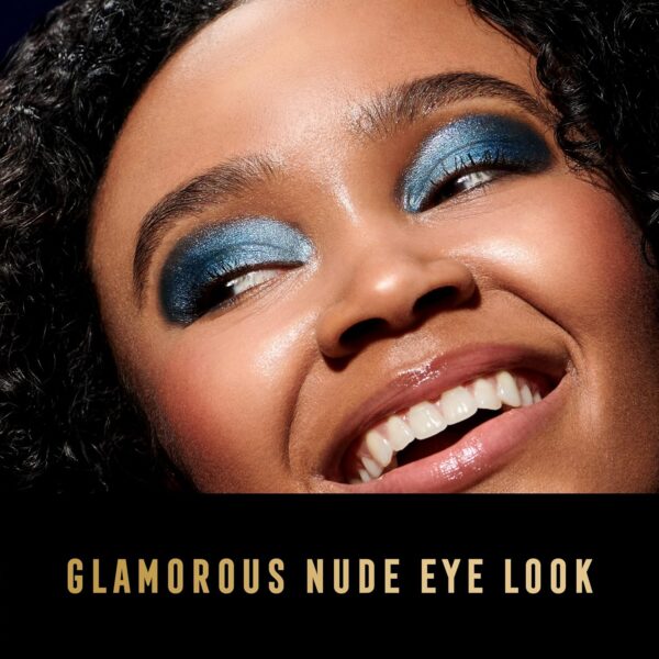 Max Factor Masterpiece Nude Palette - Contouring Eye Shadows - 8 Perfectly Paired Shades - Dual-Tip Applicator - 04 Peacock Nudes, 6.5g - Image 4