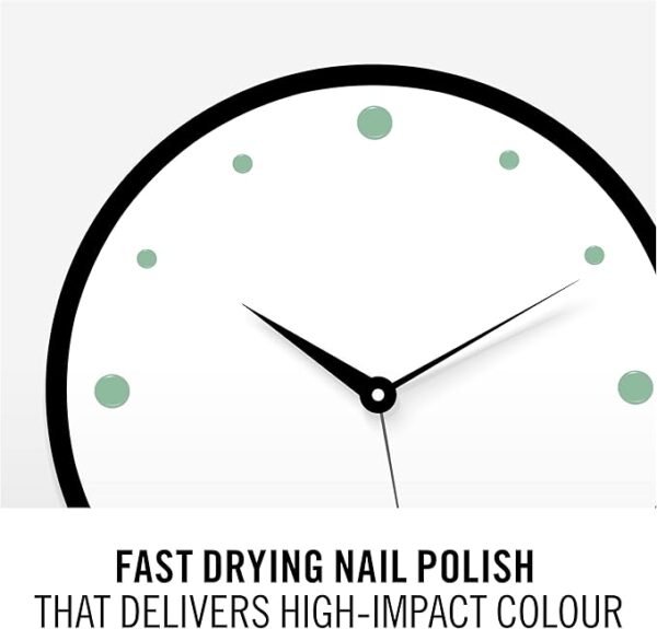 Rimmel London 60 Sec Nail Polish Lacquer – 154 – Shell Yeah,8 ML. - Image 4