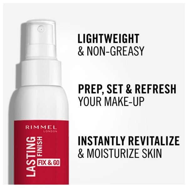 RIMMEL Lasting Finish Fix and Go Setting Spray 100ml