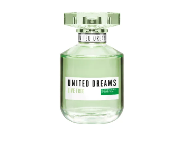 Benetton United Dreams Live Free Eau de Toilette Spray for Women,80ML NEW - Image 4