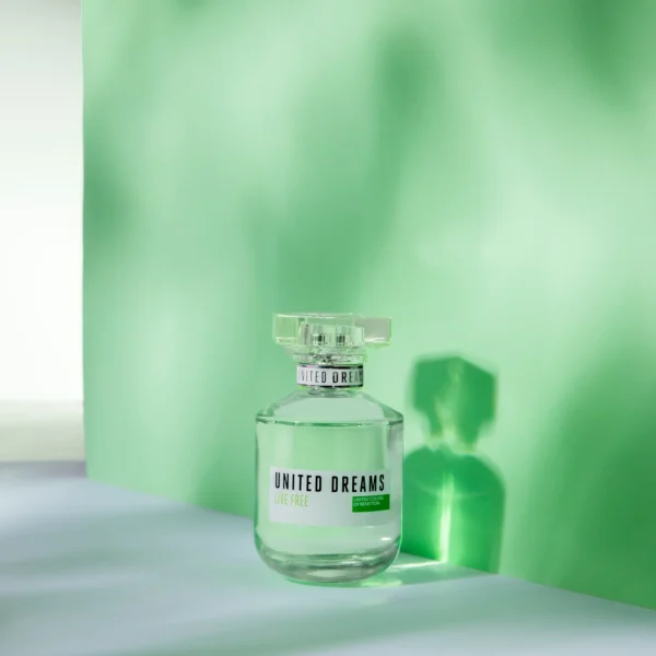Benetton United Dreams Live Free Eau de Toilette Spray for Women,80ML NEW