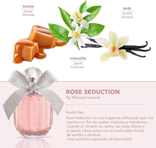 Women' Secret Rose Seduction EDP 100 ML - Image 3