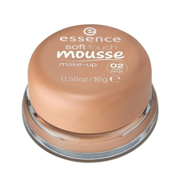 Essence - Soft Touch Mousse Make-Up 02 MATTE BEIGE: