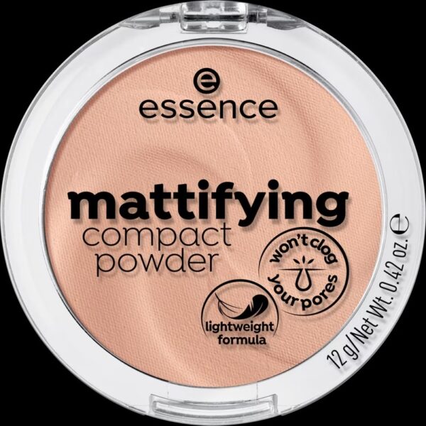 ESSENCE mattifying compact powder 04 PERFECT BEIGE: - Image 4