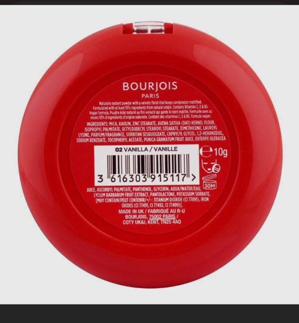 Bourjois - Healthy Mix COMPACT Powder - 02 Ivoire Dore - Image 3