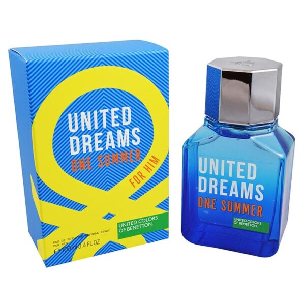 BENETTON UNITED DREAMS ONE SUMMER by Benetton EDT SPRAY 3.4 OZ (EDITION 2018) 100ml: - Image 4