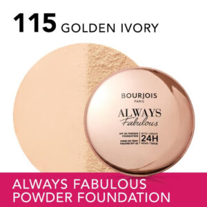 Open media 1 in modal Bourjois Always Fabulous Powder 115 Golden Ivory 10grm