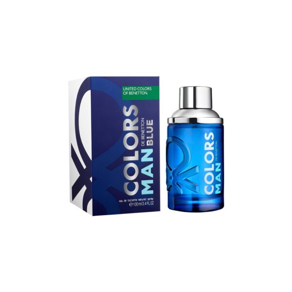 Colors De Benetton Blue by Benetton EDT SPRAY 3.4 OZ for MEN 100 ML.