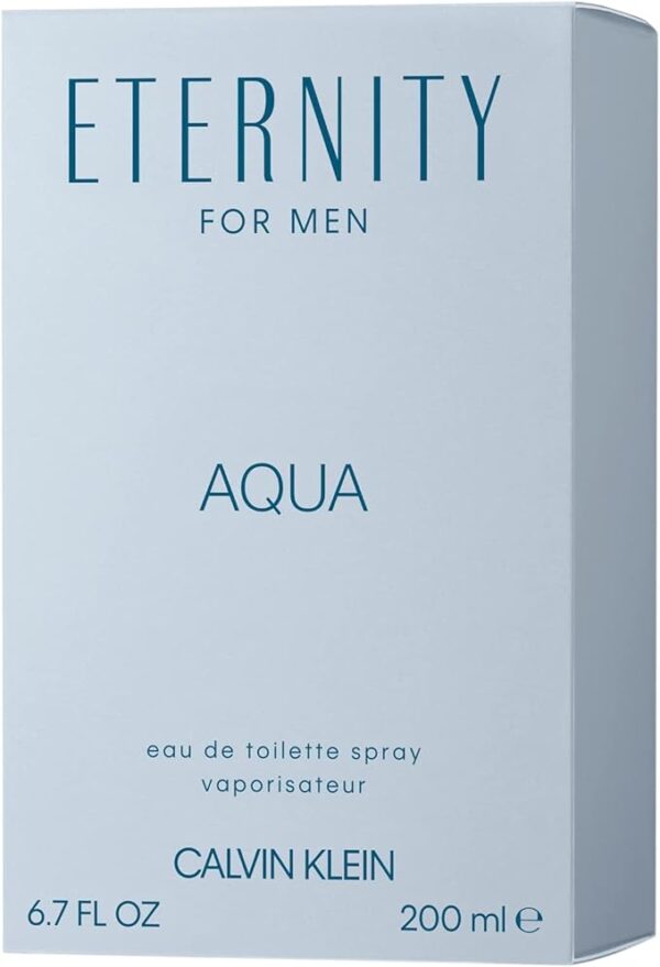Calvin Klein Eternity Aqua Perfume for Men Eau De Toilette 100 ML - Image 2