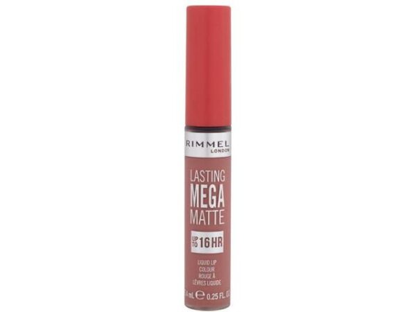 Rimmel London Mega Matte Liquid Lipstick - 200 Pink Blink 7.4Ml - Image 2