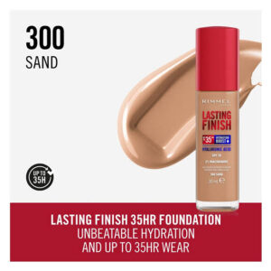 Rimmel London Long Lasting Hyaluronic Acid-300 Sand