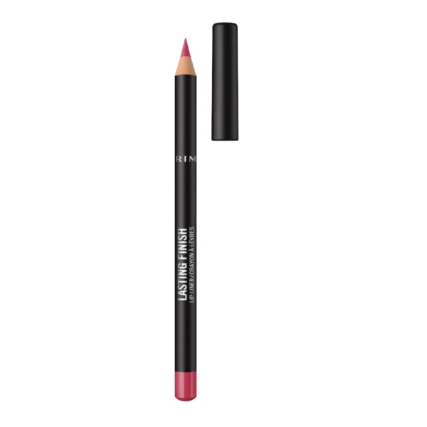 Rimmel London Lasting Finish Lip Liner -125 Indian Pink - Image 2