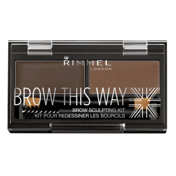 Brow This Way Eyebrow Sculpting Kit Dark Brown