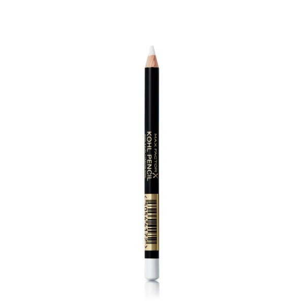 Max Factor Kohl Eye Liner Pencil for Women, 010 White: - Image 2