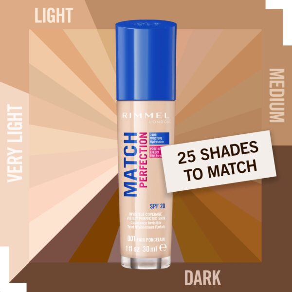 Rimmel London Match Perfection-Procelain 90 Foundation - Image 3