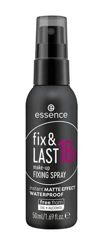 ESSENCE Fix and LAST 18h make-up fixing spray