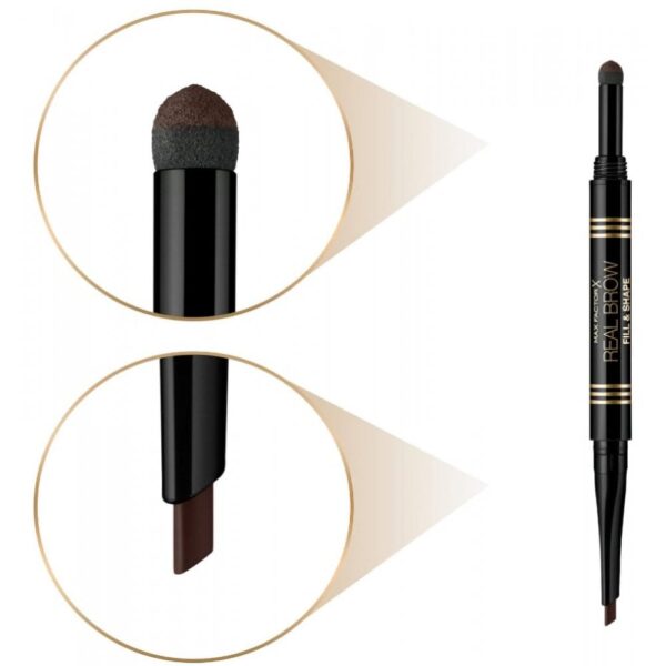 Max Factor Real Brow Fill & Shape Pencil - 04 Deep Brown