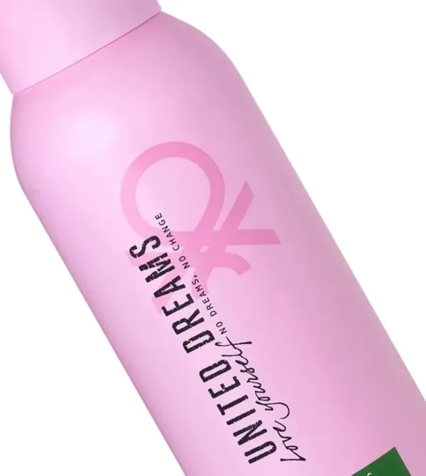 Benetton United Colors of United Dreams Love Yourself Deodorant Spray for Her 150ml: - Image 5