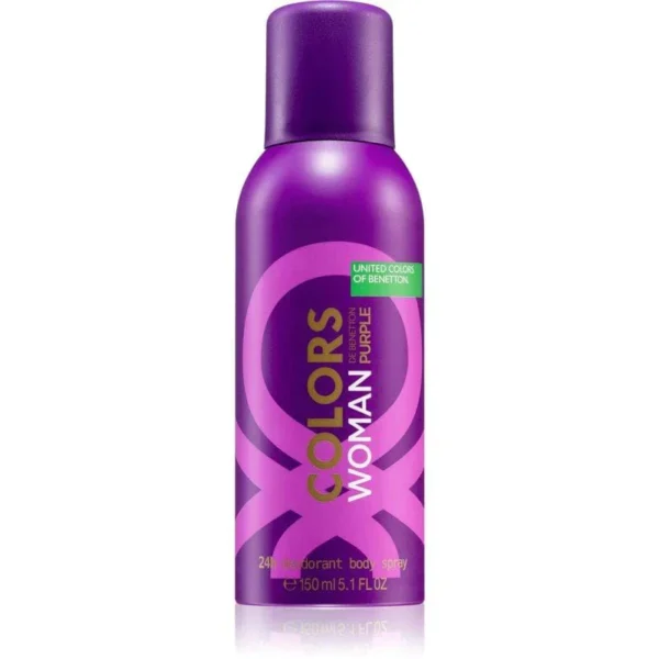 United Colors of Benetton Colors Purple Deodorant Spray - For Women  (150 ml)