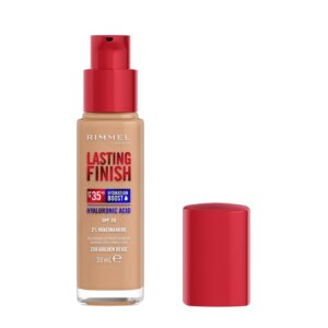 Rimmel London Lasting Finish Foundation Red Cap-210 Golden Beige