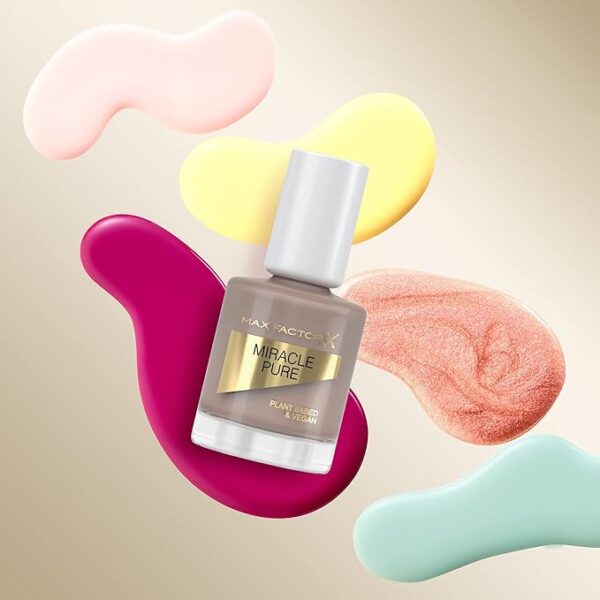 Max Factor Miracle Pure Nail Colour - Spiced Chai ,12ML. - Image 5