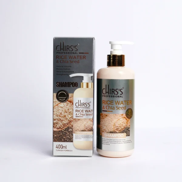CHIRS'S Rice Water & Chia Seed Shampoo 400mL - Image 2